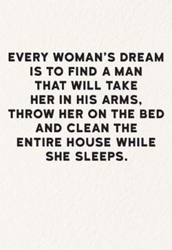 Every Woman's Dream Birthday Card