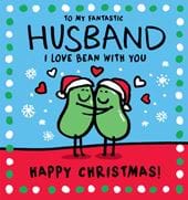 Beans Husband Christmas Card
