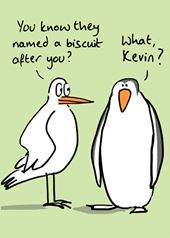 Named You After a Biscuit Birthday Card