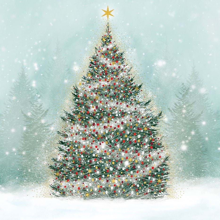 Magical Tree Luxury Christmas Cards - Pack of 8