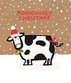 Mooey Christmas Card