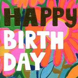 Flower Birthday Card
