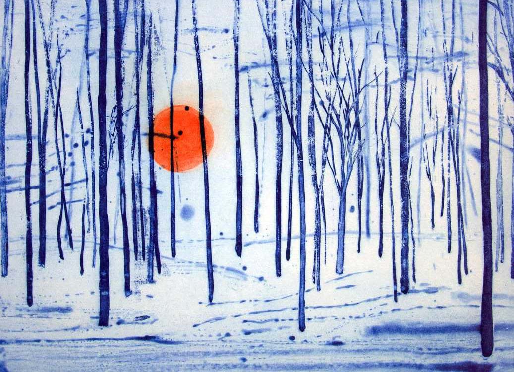 Winter Sun Christmas Cards - Pack of 10