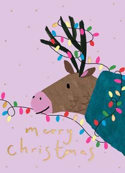 Reindeer Christmas Card