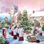 Church - Personalised Christmas Card