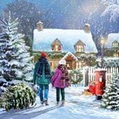 Family Time - Personalised Christmas Card