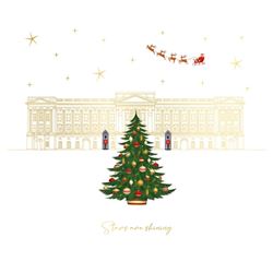 Buckingham Palace - Personalised Christmas Card