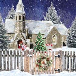 Midnight Mass - Personalised Christmas Card