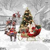 Santa's List - Personalised Christmas Card