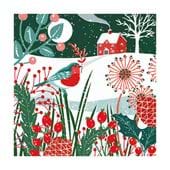 Moonlight Robin Christmas Cards - Pack of 8