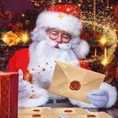 Santa's Magic - Personalised Christmas Card
