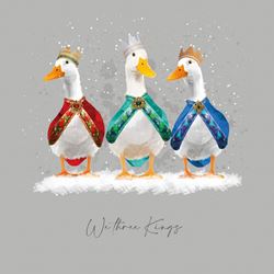 Three King Ducks - Personalised Christmas Card