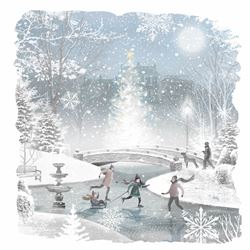 Winter Park - Personalised Christmas Card