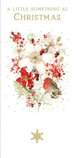 Floral Christmas Money Wallet