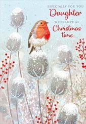 Robin Daughter Christmas Card