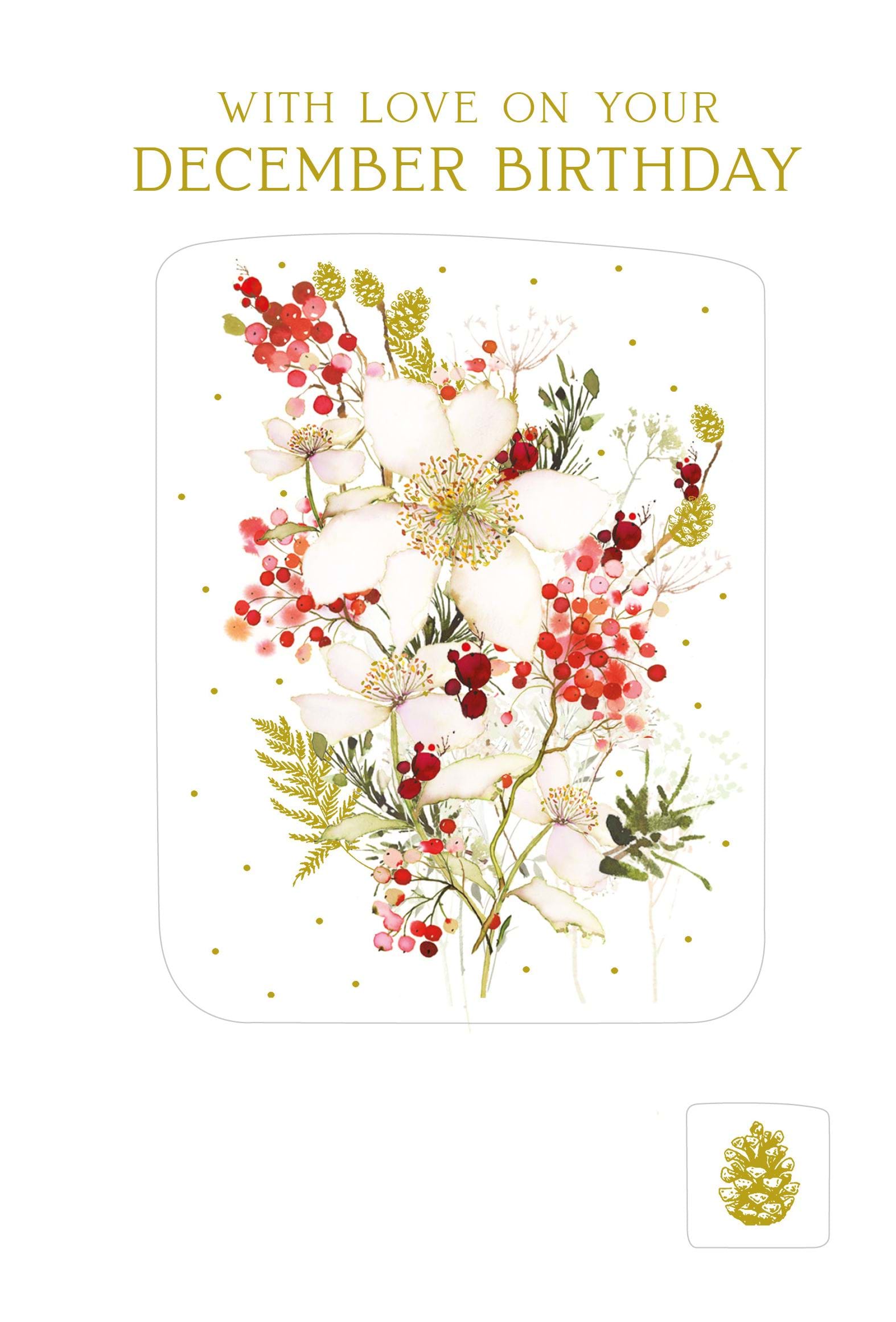 December Birthday Card