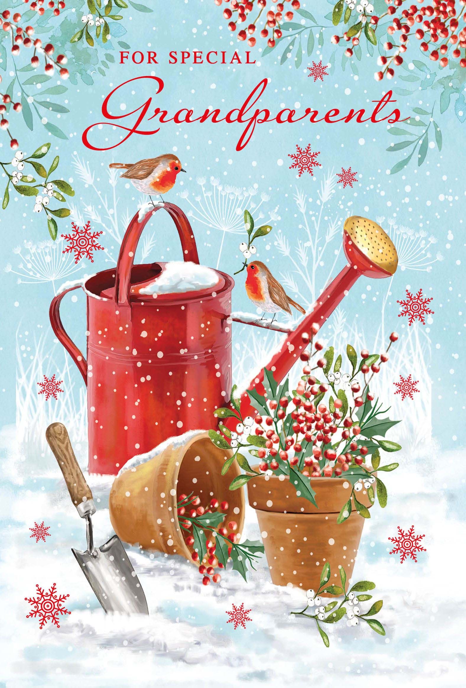Special Grandparents Christmas Card