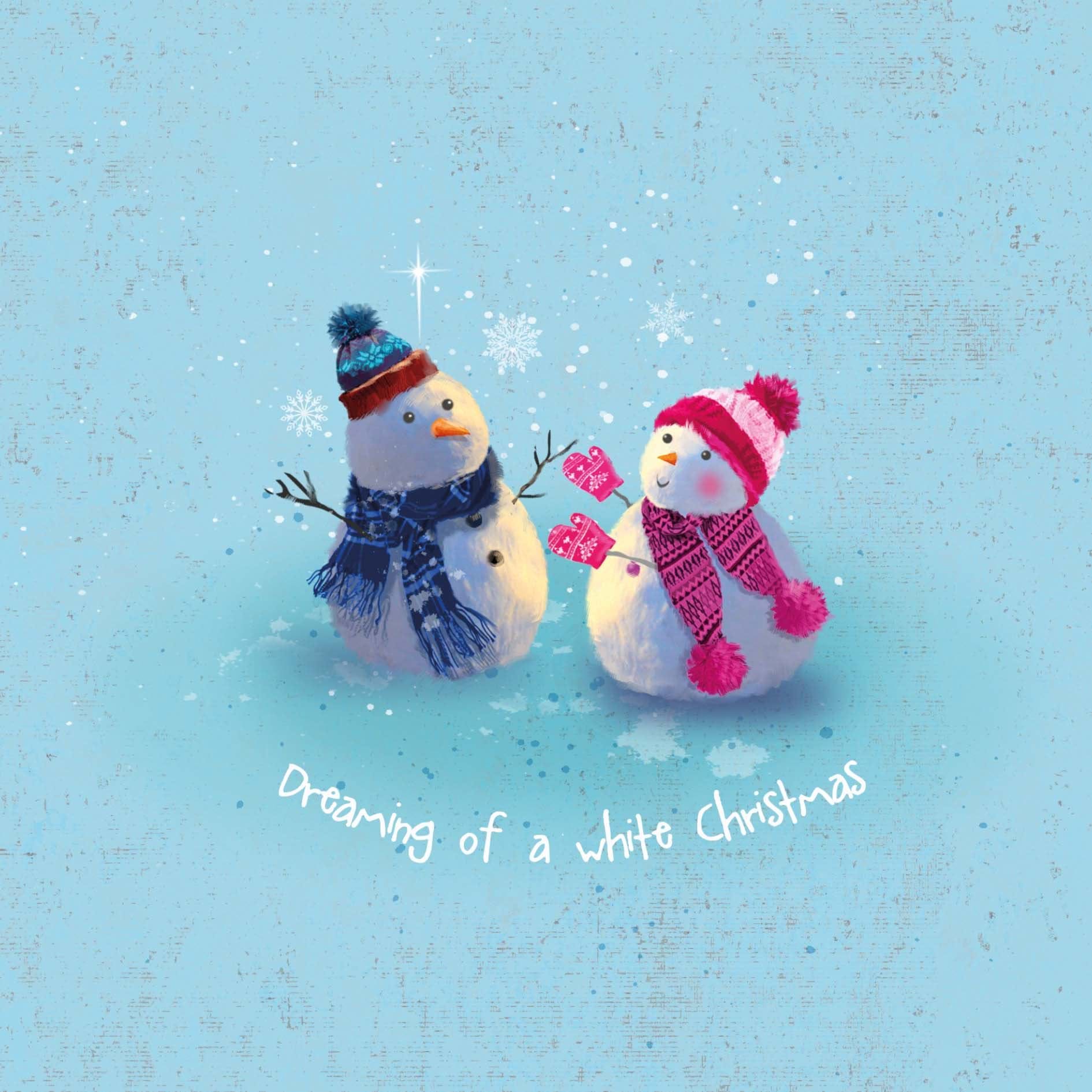 Dreaming of a White Christmas Card