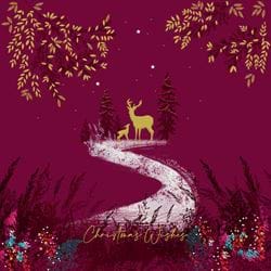 Woodland Trail Christmas Card