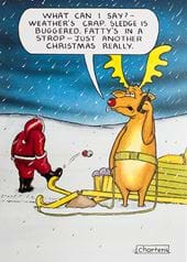 Weather's Crap Christmas Card
