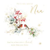 Loved Nan Christmas Card