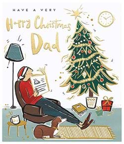 Relax Dad Christmas Card