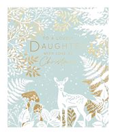 White Deer Daughter Christmas Card