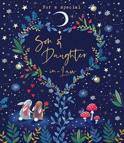 Special Son and Daughter-in-law Christmas Card