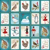 12 Days Christmas Wrapping Paper