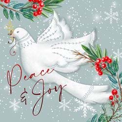 Joyous Dove, British Heart Foundation Christmas Cards - Pack of 10