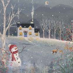 Snowman's Cottage, Parkinson's UK Christmas Cards - Pack of 10
