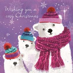 Cute Polar Bears, NSPCC Christmas Cards - Pack of 10