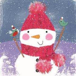 Jolly Snowman, Trussell Trust Christmas Cards - Pack of 10