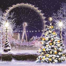 London Eye, Trussell Trust Christmas Cards - Pack of 10