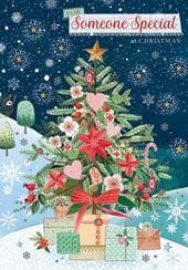Festive Tree Someone Special Christmas Card