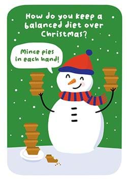 Mince Pies Christmas Card