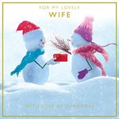 Lovely Wife Christmas Card
