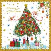 Present Tree Christmas Cards - Pack of 10