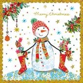 Snowman Christmas Cards - Pack of 10