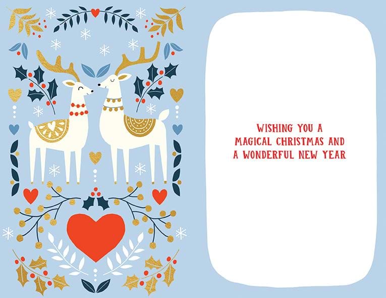 Deer Someone Special Christmas Card