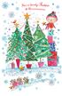 Lovely Sister Christmas Card
