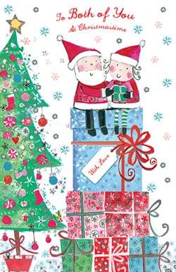 Snowmen Both of you Christmas Card