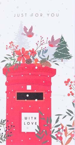 Post box Christmas Money Wallet