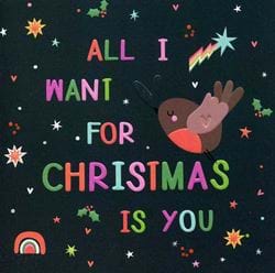 All I Want Christmas Card