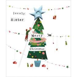 Tree Sister Christmas Card