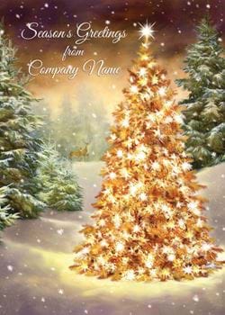 Star of the Show - Front Personalised Christmas Card