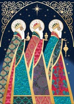 The Three Wise Men - Personalised Christmas Card