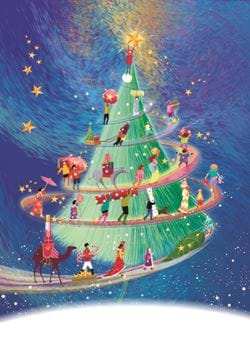 Worldwide Festivities - Personalised Christmas Card