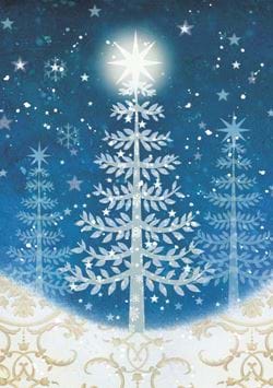Enchanted Forest - Personalised Christmas Card