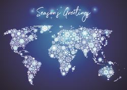 Global Greetings - Personalised Christmas Card